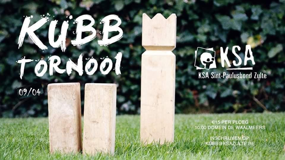 Kubb Tornooi KSA Zulte