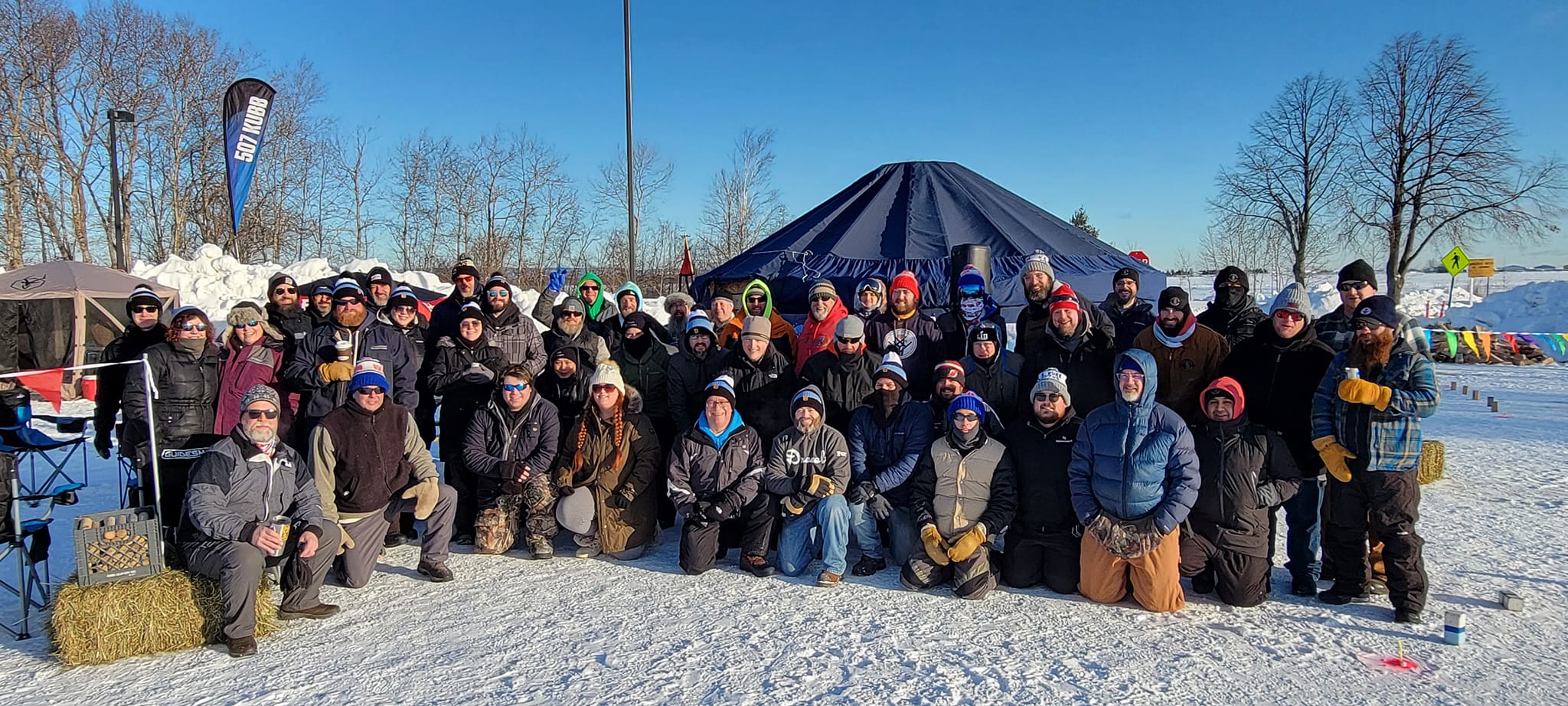 Lake Superior Ice Festival Kubb Tournament