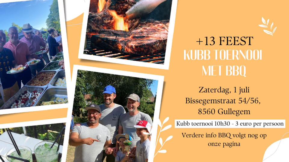 +13 feest Kubb Toernooi