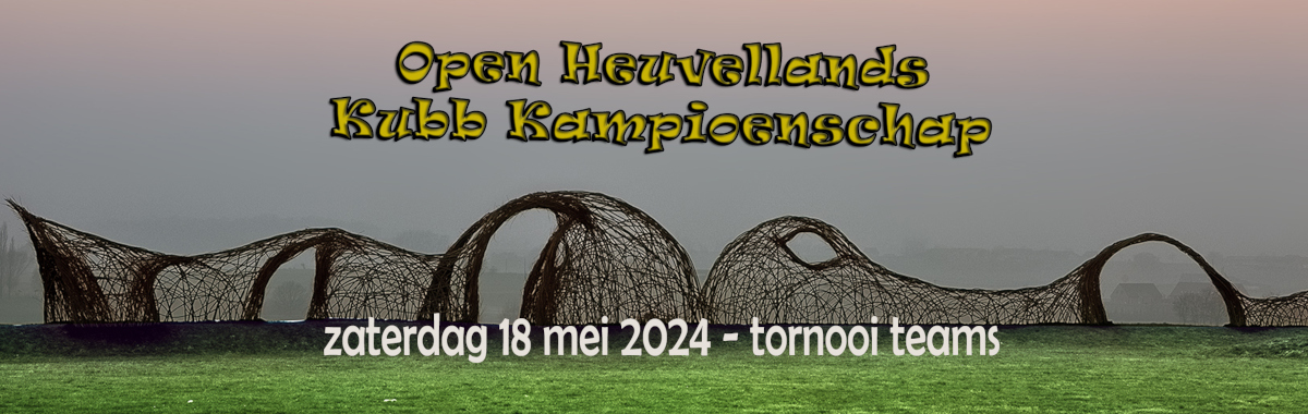 Open Heuvellands Kubb Kampioenschap (teams)