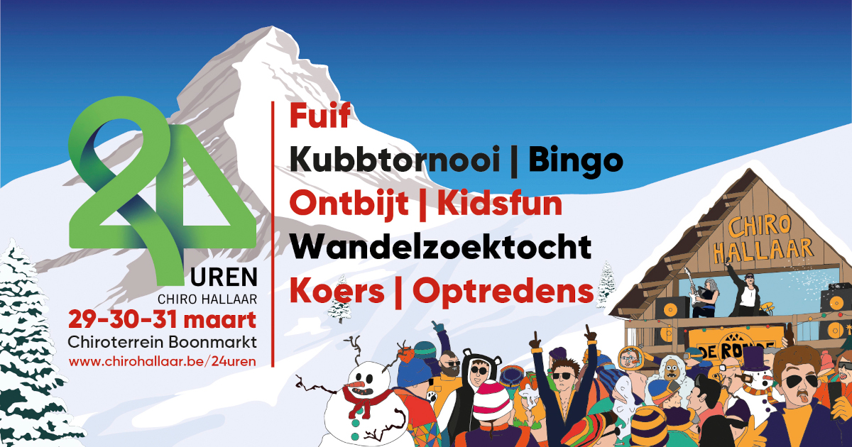 Kubbtornooi 24 Uren Chiro Hallaar