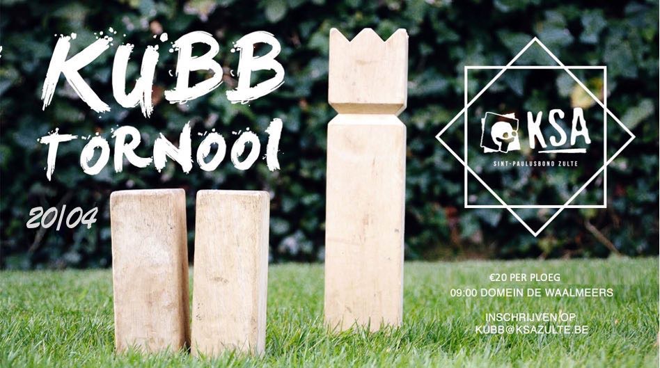 Kubb Tornooi KSA Zulte