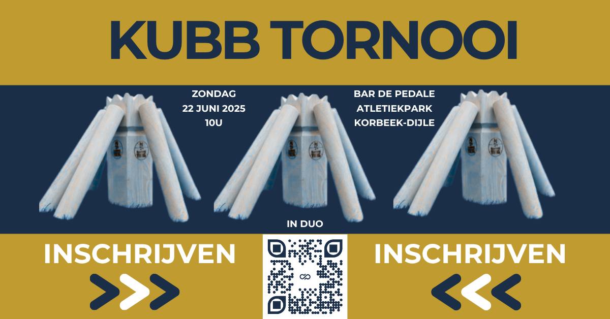 Kubb Tornooi - Coup de Pédale